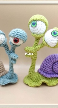 Sveta Crochet - Svetlana Kononenko - Crochet snail Lizzie