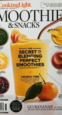 Smoothies and Snacks - Cooking Light Special Issue 2022