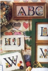 Needleworker's ABC by Jeremiah Junction from Cross Country Stitching Special Issue Spring 1998 XSD