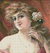 Artecy Cross Stitch - Victorian Pink Lady