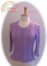 Hyacinth Blouse by Nazanin S. Fard - Lace 'n More, Spring 2007