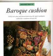 discovering needle craft needlepoint project 49 baroque cushion