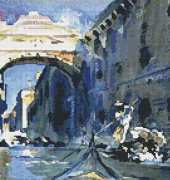 Artecy Cross Stitch - Bridge of Sighs by John Singer Sargent