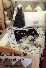 La nuit tous les chats sont gris - Quiltmania Editions - French