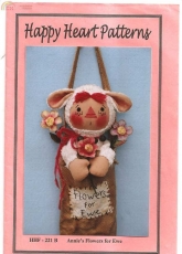 Happy Heart Patterns-HHF 221B-Annie's Fowers for Ewe