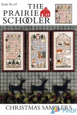 The Prairie Schooler Book 63 Christmas Samplers
