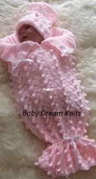 Bobbles Cocoon by Baby Dream Knits