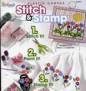 The Needlecraft Shop 844372 Plastic canvas Stitch & Stamp