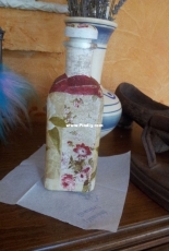 botella- decoupage