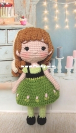 Green Frog Crochet - Thuy Ann - Anna
