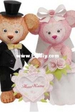 Canon Creative Park - Katsuyuki Shiga - Wedding Bear - Papercraft
