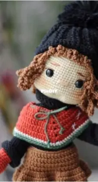 Mini Noso - Small One Piece Crochet Doll