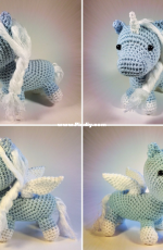 Flauscheinhorn - Mareike Schumacher - Baby Pegasus or Winged Unicorn - Free