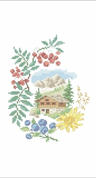 Chalet d'été ("Montagne au fil des saisons page 65 " by Véronique Enginger) XSD