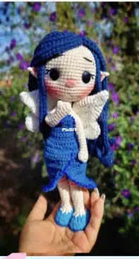 Joshii Gurumis - Silvermist Water Fairy - Silvermist Hada del Agua - Spanish