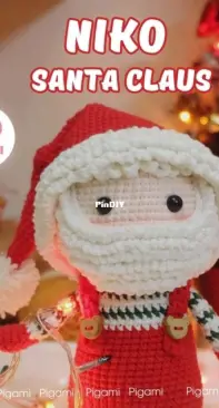 Pigami Crochet - Ý Nhi Nguyễn - Niko Santa Claus
