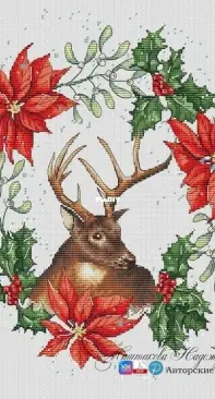 Winter Stories - Art. 021-073 - Deer by Nadezhda Mashtakova