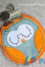Do Small Things With Love - Felt Owl Pouch - Free