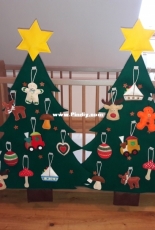 Felt Christmas Tree - My work