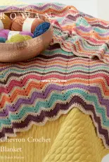 Rowan- Sarah Hatton- Chevron Crochet Blanket - Free