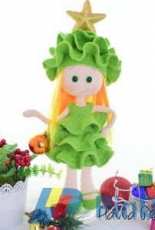 Havva Designs - Havva Unlu - Doll With  Pine Tree Costume