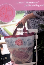 LBP - Les Brodeuses Parisiennes - Les Jardins de Bagatelle - Cabas Hortensias / Hydrangeas Bag PCS