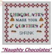 Naughty Chocolates - Patterns Patch