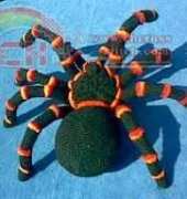Amigurumi Artist - Gudrun Kulich - Mexican Red Knee Spider