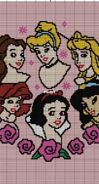 Disney Princess Crochet by Jessica Ward, Jana Whitley, Other