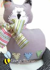 Chrys Altran-Felting Cat-Free Pattern/Portuguese