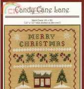 Plum Pudding Needleart -PPN182 -Candy Cane Lane