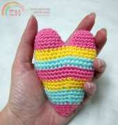 Liliksha Toys - Lilia Shaevitch - Rainbow heart - Free