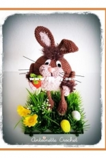 Antoinette Crochet - Wiggle Easter bunny - Dutch