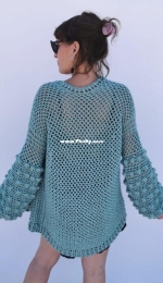 Oh mami crochet-Petra Cardigan-English or Spanish