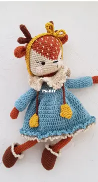 Amigurumi By Güli - Gülizar Ekiz - Venus the Deer - Russian - Translated