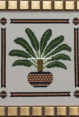 RK Portfolio Cross Stitch Designs - Traveler´s Palm