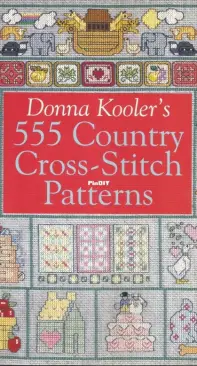 Kooler Design Studio - Donna Kooler's 555 Country Cross-Stitch Patterns