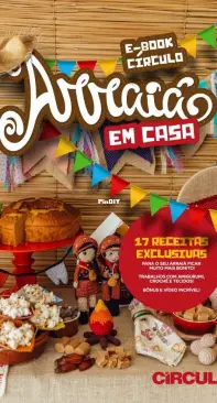 Círculo Arraiá  Em Casa  E-book   Portuguese