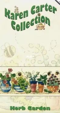 Heritage Crafts KCHG1396 - Karen Carter Collection - Herb Garden XSD