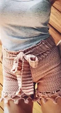 Cozy Creative Crochets - Heather Cummings - The It's a Wrap Boho Lace Shorts