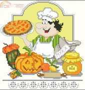 Sdelano (Made with Love) Chef PIZZA ON HALLOWEEN