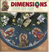 Dimensions 08717 -Angels of Peace tree skirt