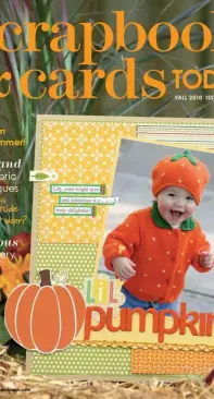Scrapbook and Cards Today  Fall 2010