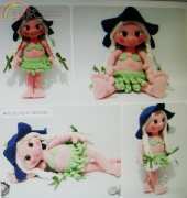 Amigurumi Aşkına - Tiny Mini Design - Demet Karabayır - Amigurumi Hawaili Lana Doll - Turkish - Free