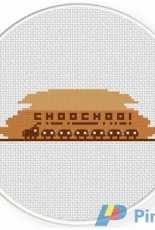 Daily Cross Stitch - Choo Choo Train