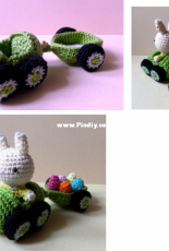 Ami Loves Gurumi - Karin Godinez - Eggmobile with Trailer  - Free