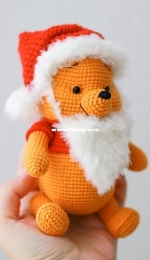 Olya Usolya Amigurumi - Olya Usoltseva - Christmas hat and beard - Free