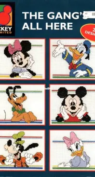 Leisure Arts 3133 - Mickey Unlimited - The Gang's All Here