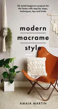 Modern Macrame Style - Amaia Martin