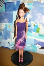 Maguinda Bolsón - Quillen dress and bag set for dolls
